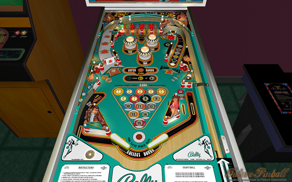eightball playfield